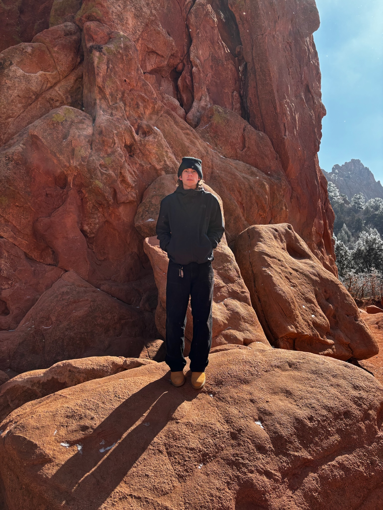 Isaac Craig outdoors