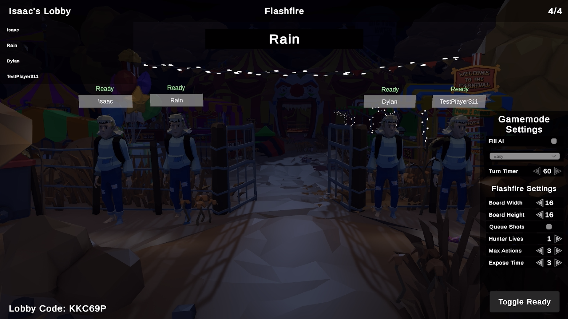 Dealt in Darkness multiplayer gameplay